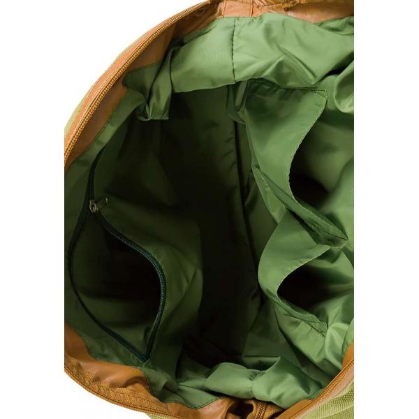 Сумка Женская Exodus Leather Canvas Зеленый S0304EX061