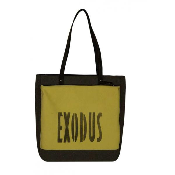 Сумка Женская Exodus Leather Canvas Коричневый S4301EX041