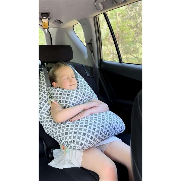 AP.EP.02 Подушка автомобильная Episode (комлект 2шт) для комфортного сна и путешеств Геометрия 