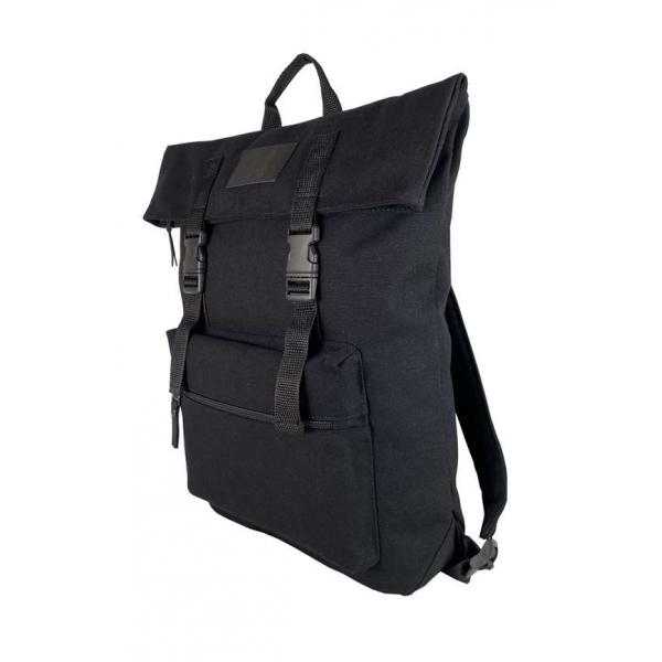 Рюкзак Унисекс Exodus Leather Canvas Черный R0407EX011 Рюкзак Унисекс Exodus Leather Canvas Черный R0407EX011