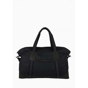 Сумка Дорожная Exodus Leather Canvas Черный D1601EX017