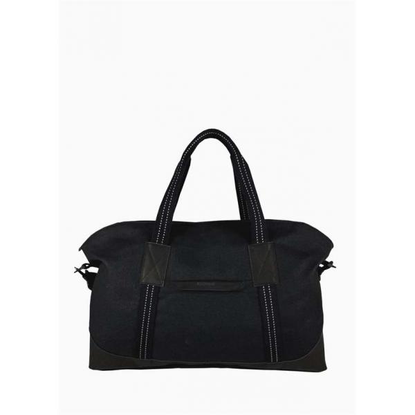 Сумка Дорожная Exodus Leather Canvas Черный D1601EX017