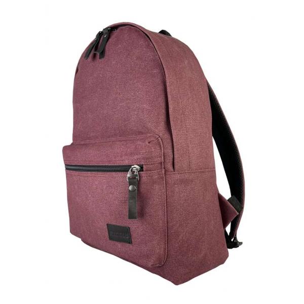 Рюкзак Унисекс Exodus Leather Canvas Бордовый R1403EX101
