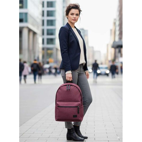 Рюкзак Унисекс Exodus Leather Canvas Бордовый R1403EX101