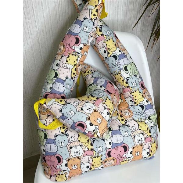 AP.EP.04 Подушка автомобильная Episode (комлект 2шт) для комфортного сна и путешествий Зверята