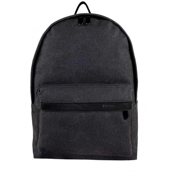 Рюкзак Унисекс Exodus Leather Canvas Серый R1403EX025