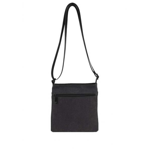 Сумка через плечо Мужская Exodus Leather Canvas Серый P1602EX021 Сумка через плечо Мужская Exodus Leather Canvas Серый P1602EX021