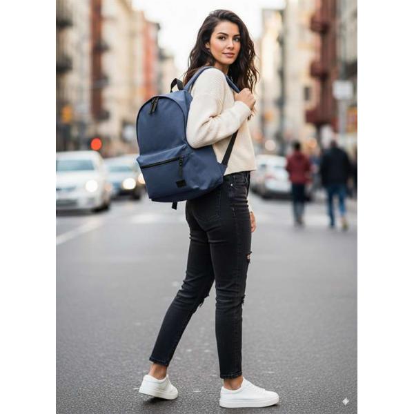 Рюкзак Унисекс Exodus Leather Canvas Синий R1403EX035 Рюкзак Унисекс Exodus Leather Canvas Синий R1403EX035