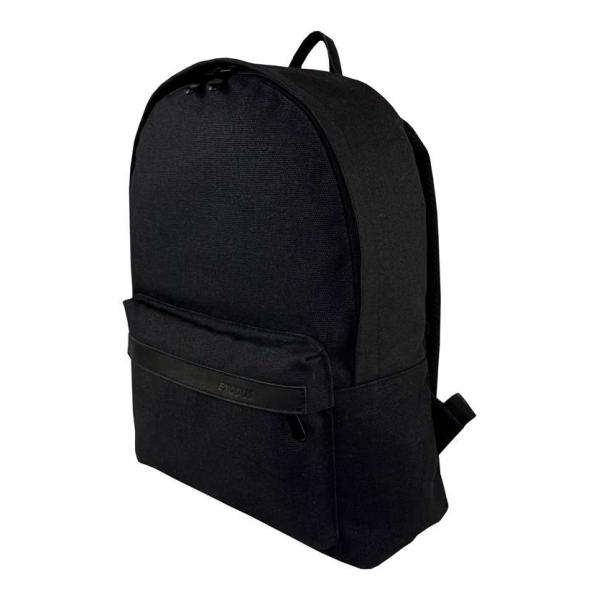 Рюкзак Унисекс Exodus Leather Canvas Черный R1403EX013