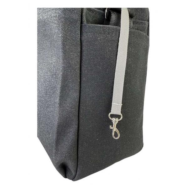 Сумка Унисекс Exodus Leather Canvas Черный S3305EX011