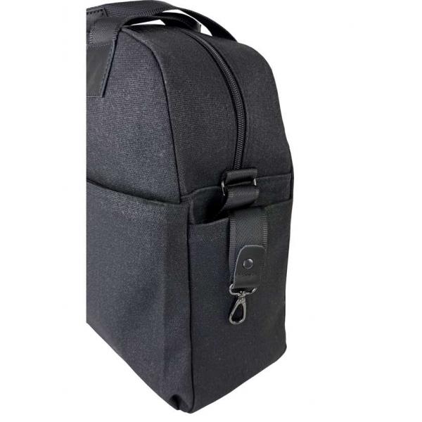 Сумка Унисекс Exodus Leather Canvas Черный S3305EX011